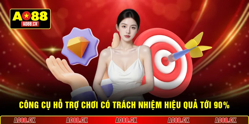 Công cụ hỗ trợ chơi có trách nhiệm hiệu quả tới 90%